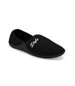 black mesh loafers   PAIR OF SHOES
