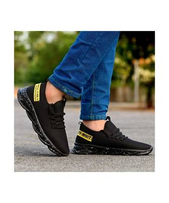 black mesh boat   PAIR OF SHOES 2