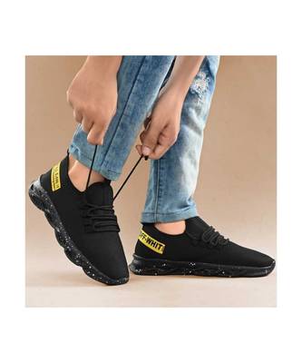 black mesh boat   PAIR OF SHOES 3