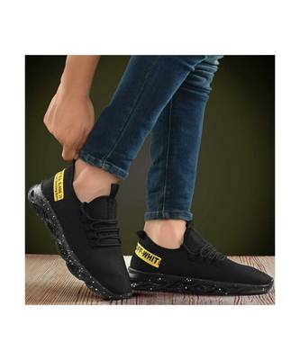 black mesh boat   PAIR OF SHOES 4