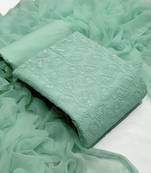 VredeVogel Rama cotton Embroidered unstiched  Dress Materials