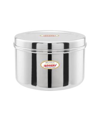 JAGGERY   Stainless Steel Container/ Storage Box/ Deep Betha Dabba,Capacity- 4800ml, pack of 1 1
