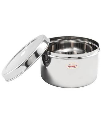 JAGGERY   Stainless Steel Container/ Storage Box/ Deep Betha Dabba/ Multipurpose Dibba 3500ml 1