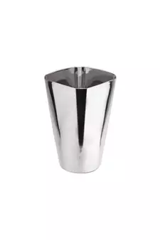 JAGGERY Stainless Steel Heavy Guage Square Shaped Drinking Glass/ Water Glass/ Tumbler Capacity  300ml Set of 6
