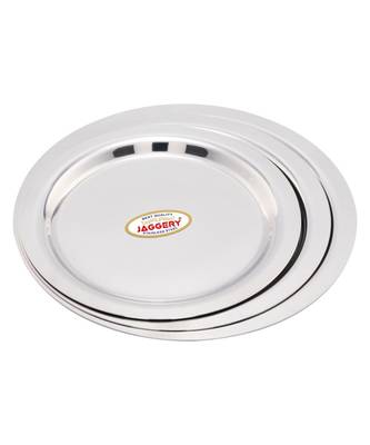 JAGGERY Stainless Steel Round Bottom Patila, Bhagona, Tapeli, Tope (Capacity-300ml,450ml,650ml Pack Of 3) 4