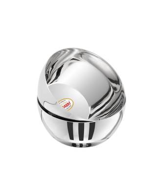 JAGGERY Stainless Steel Heavy Apple Bowl/ Vati/ Wati/ Katori  set of 6pcs Capacity  250ml dia  10 5cm height  5 cm 4