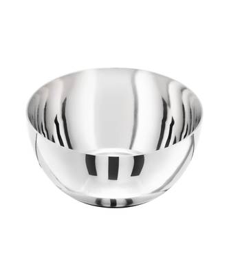 JAGGERY Stainless Steel Heavy Apple Bowl/ Vati/ Wati/ Katori  set of 6pcs  Capacity  350ml dia  11cm height  5 5 cm 3