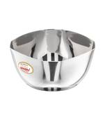 JAGGERY Steel Double Square Bowl/Octagon Vati, Wati,Katori Set of 6pcs (Capacity-150ml,Dia-8cm ,Height-4cm)