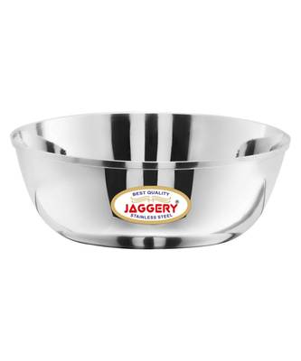 JAGGERY Stainless Steel Katora Set Big Bowl-700ml ( Pack Of 6) Rust Proof Useful as Mixing Bowl or Serving Donga 3