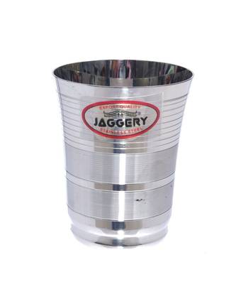 JAGGERY Brand Stainless Steel Tea,Coffee Glass Set Of 6 (Capacity -160ml, Height - 6.3cm) 2