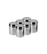 JAGGERY Stainless Steel Tall Container Ubha Dabba(Set of 6) Capacity-800ml