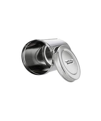 JAGGERY Stainless Steel Tall Container Ubha Dabba (Set of 6) (Dia 12 cm Height 14 5 cm Capacity 1 Litre) 2