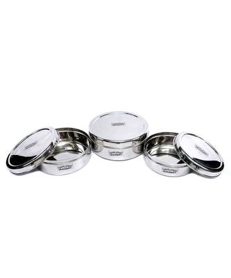 JAGGERY Stainless Steel Container 3 Pcs Set (Capacity- 800ml,1000ml,1300ml) 4