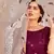 Purple Pink shibori Printed With Sequins cotton semi stitched lehenga