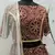 Deep maroon Metallic Foil Printed taffeta-silk semi stitched lehenga