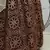 Deep maroon Metallic Foil Printed taffeta-silk semi stitched lehenga