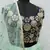 Pista Green shibori printed with sequins cotton semi stitched lehenga