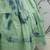 Pista Green shibori printed with sequins cotton semi stitched lehenga