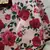 Peach floral printed taffeta semi stitched lehenga