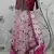 Purple Pink shibori Printed With Sequins cotton semi stitched lehenga