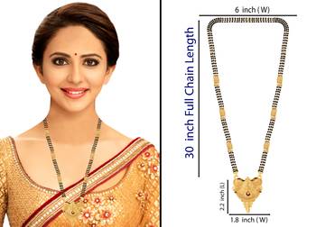 Multicolor mangalsutra 4