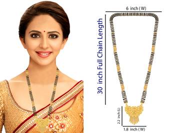 Multicolor mangalsutra 4
