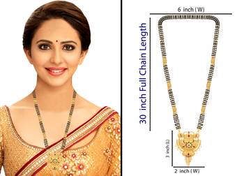 Multicolor mangalsutra 4