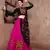 Pink Gujarati Gamthi Hand Embroidered Cotton Indian Traditional Dandiya Raas Garba Ghagra Choli For Navratri