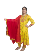 Yellow Red Gotta Suit