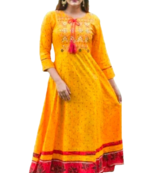 Yellow Kurti