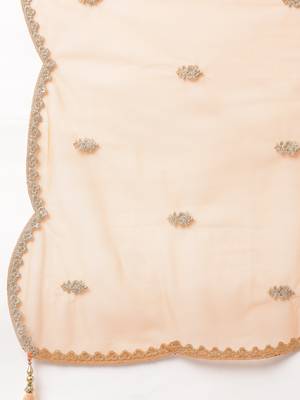 Yellow Floral print Silk Semi-Stitched Lehenga & Unstitched Blouse With Dupatta 4
