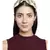Nude & Multi Floral Embellished Faux Silk  Hair Band