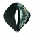 Dark Green & Multi Quirky Embellished Velvet  Hair Band