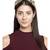 Black & Gold Floral Embellished Faux Silk  Hair Band