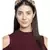 Black & Gold Floral Embellished Faux Silk  Hair Band