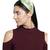 Pastel Green & Gold Floral Embellished Faux Silk  Hair Band