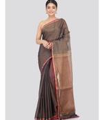 multicolor Women s multicolor hand woven handloom sarees With Blouse