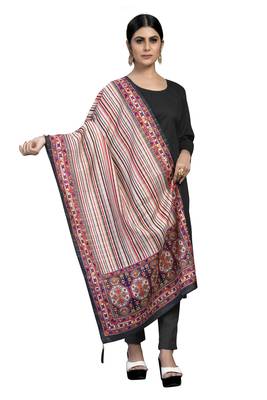 MULTIcolor Traditional Silk Printed Dupatta 2