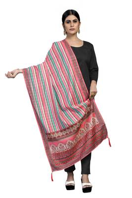 MULTIcolor Traditional Silk Printed Dupatta 2
