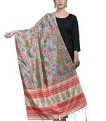 MULTIcolor Traditional Silk Printed Dupatta