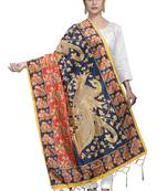 MULTIcolor Traditional Silk Printed Dupatta