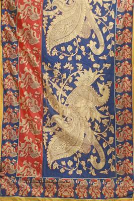 MULTIcolor Traditional Silk Printed Dupatta 4