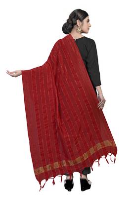 MARUN Traditional Silk Printed Dupatta 3