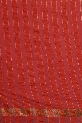 RED Traditional Silk Printed Dupatta 4
