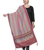 MULTIcolor Traditional Silk Printed Dupatta