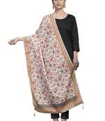 MULTIcolor Traditional Silk Printed Dupatta