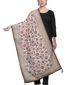 MULTIcolor Traditional Silk Printed Dupatta