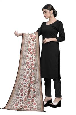 MULTIcolor Traditional Silk Printed Dupatta 2