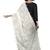 WHITE Traditional Silk Printed Dupatta