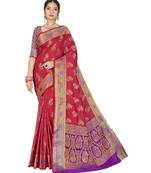 Red Designer Art Silk Party Wear Saree